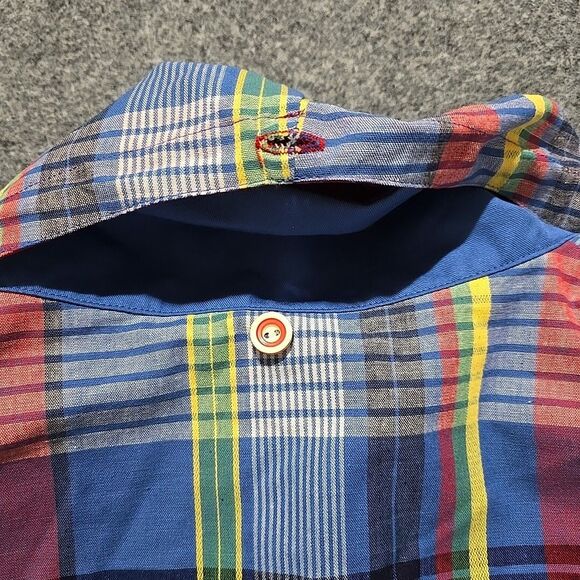 VTG Colorful Zip Jacket Coat SzM Marcia Removable Hood Dopamine Playful Kidcore - Picture 13 of 14